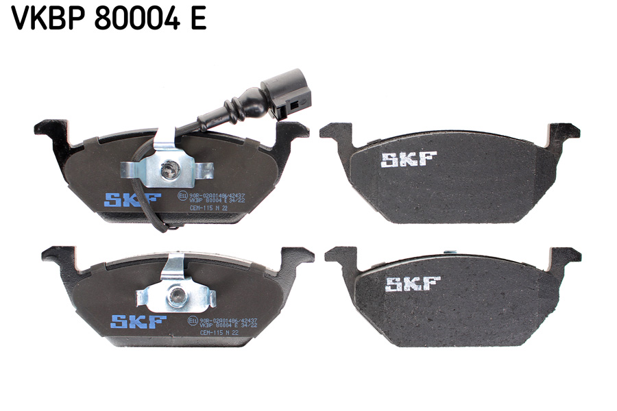 Placute frana SKF VKBP 80004 E